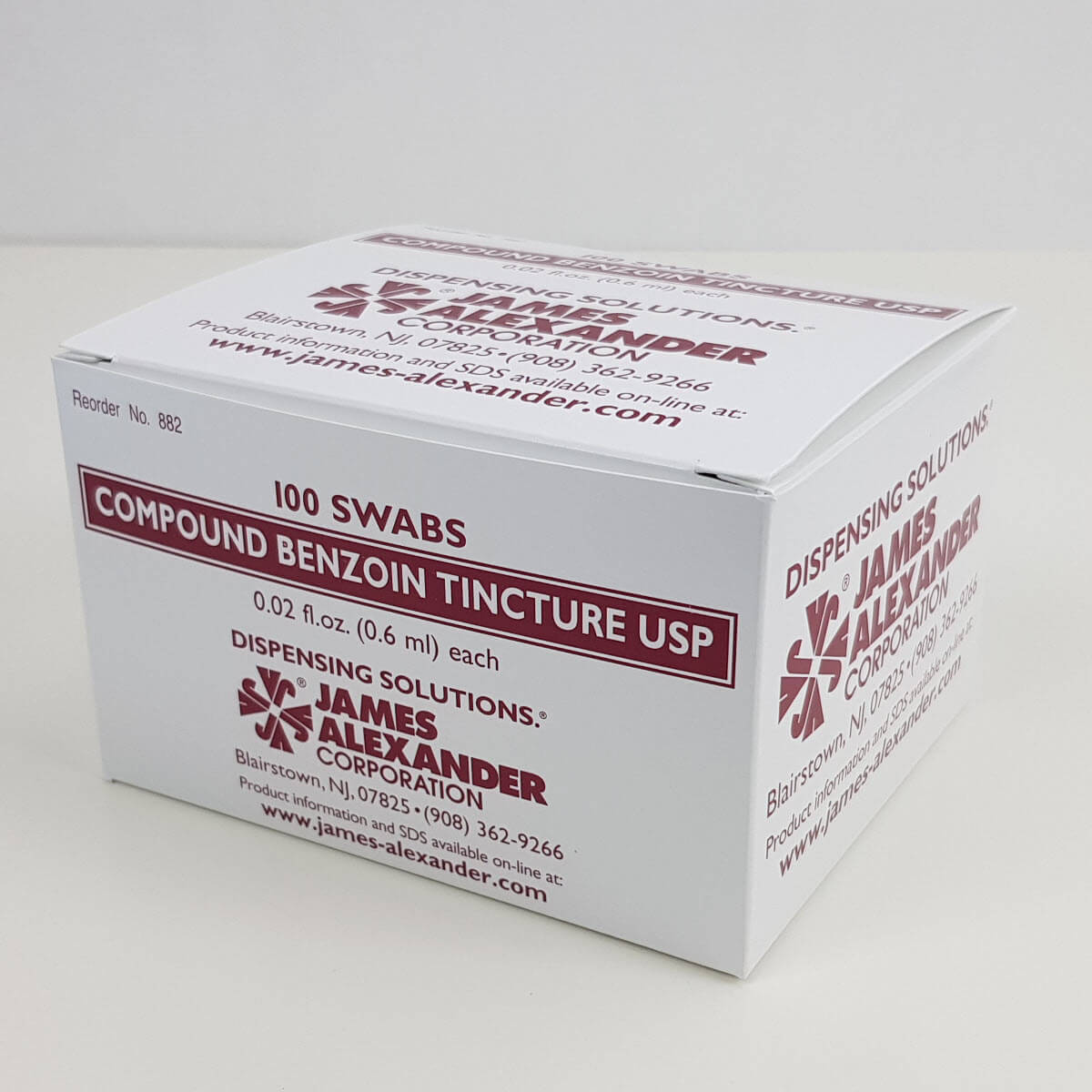 James Alexander Corp Compound Benzoin Tincture Ampoules Medical Supplies - Blister Prevention