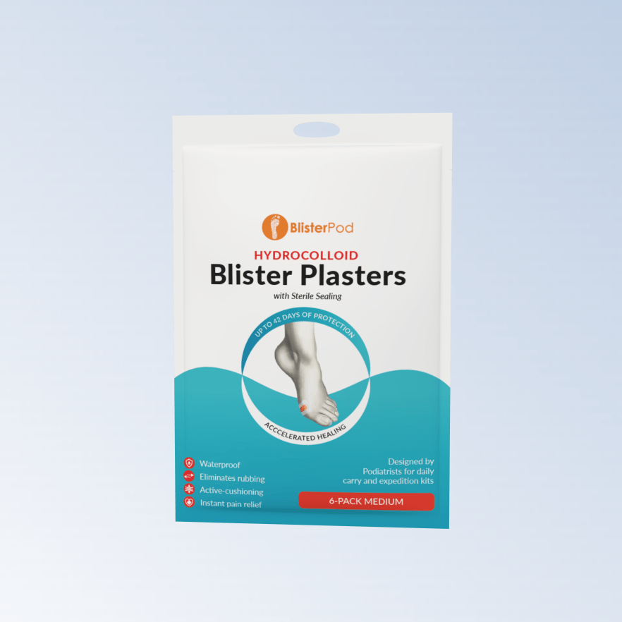 BlisterPod Hydrocolloid Blister Plaster Bandages Hydrocolloid - Blister Prevention