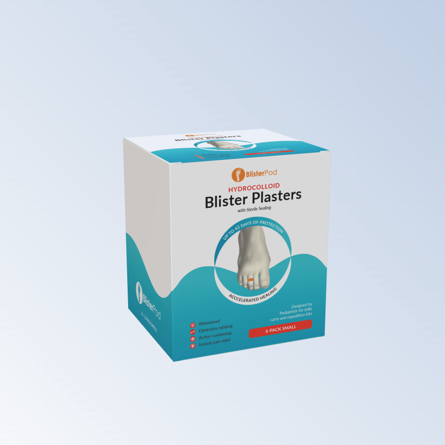 BlisterPod Hydrocolloid Blister Plaster Bandages Hydrocolloid - Blister Prevention