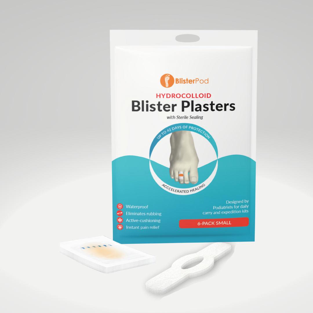 BlisterPod Hydrocolloid Blister Plaster Bandages Hydrocolloid - Blister Prevention