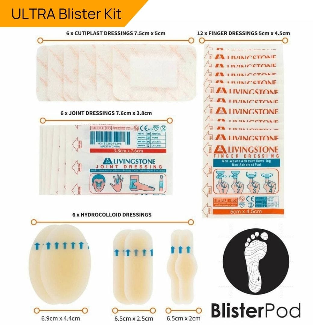 BlisterPod ULTRA Blister Kit Contents